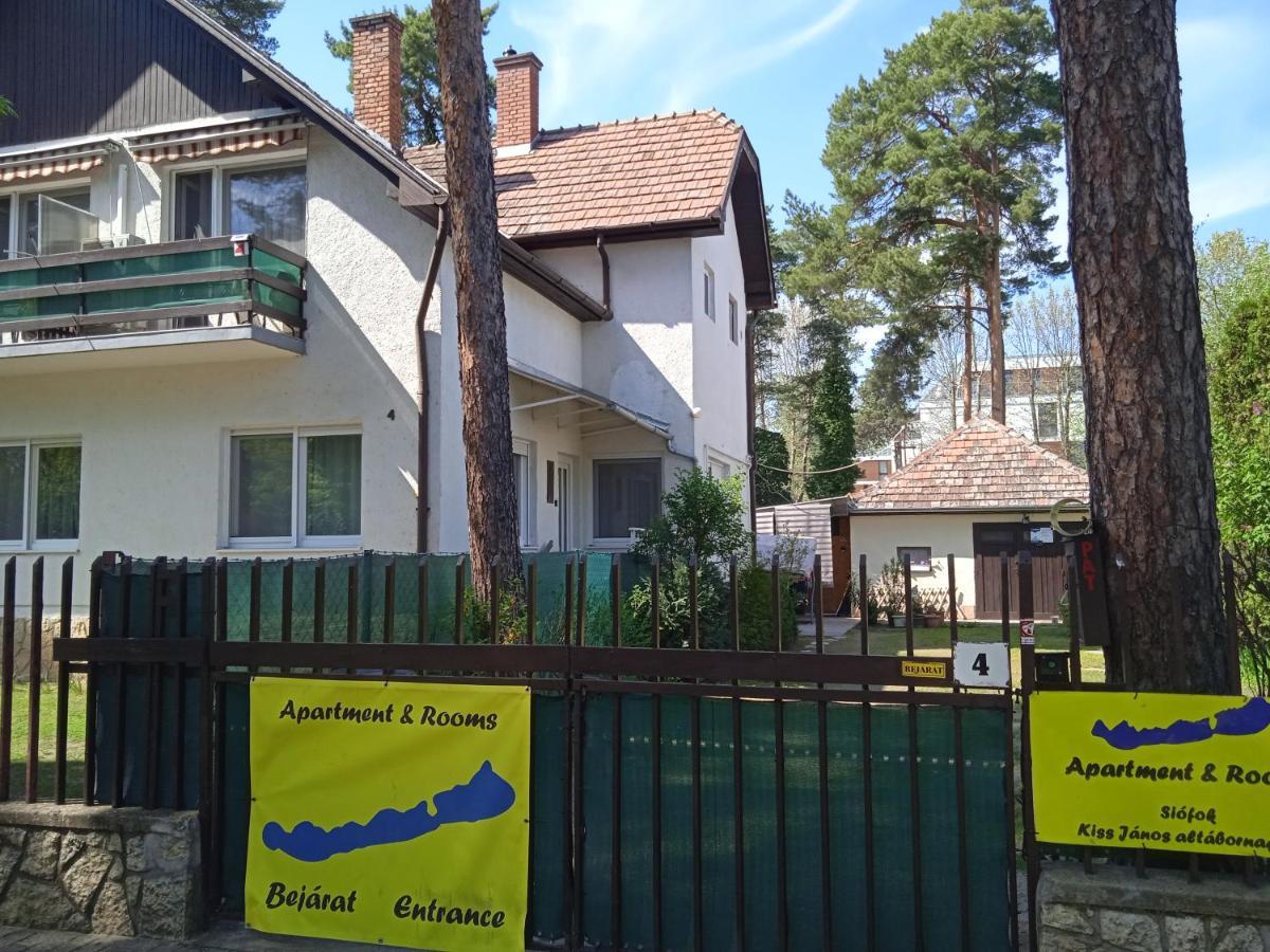 Balaton-Lak Apartmanhaz Siofok Bagian luar foto